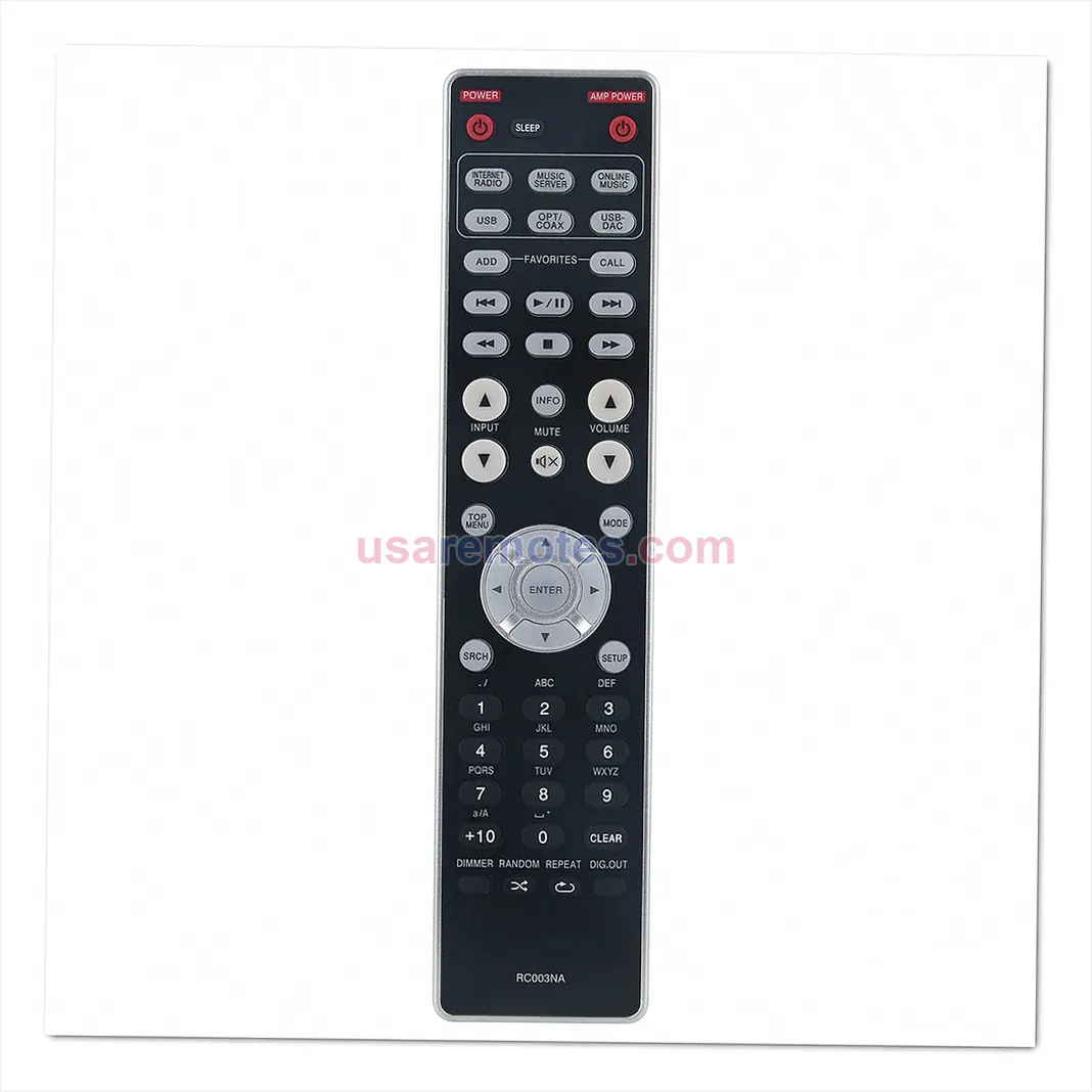 Marantz NA8005K1B remote control replacement
