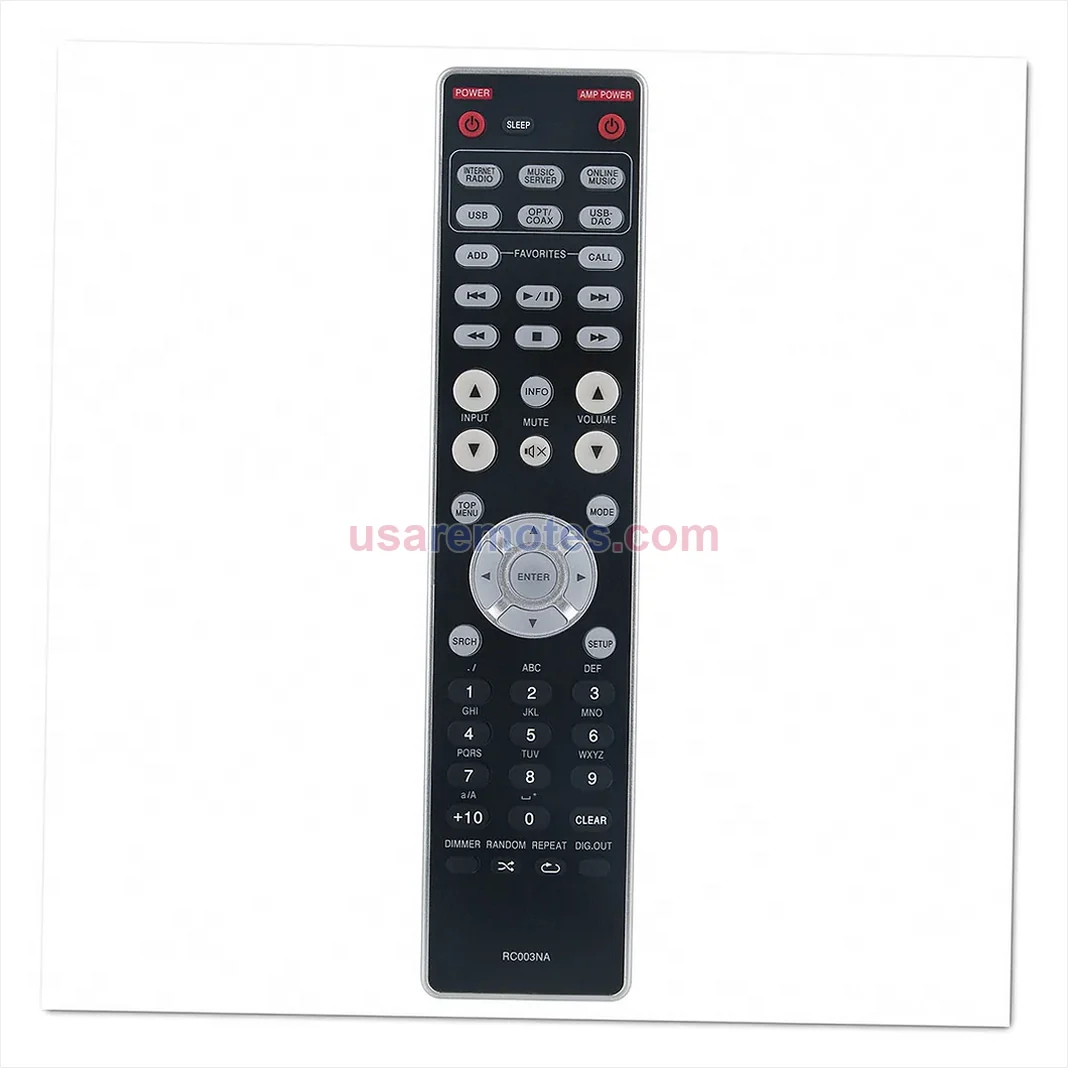 Marantz NA8005N1B remote control replacement Marantz NA8005N1B remote control replacement
