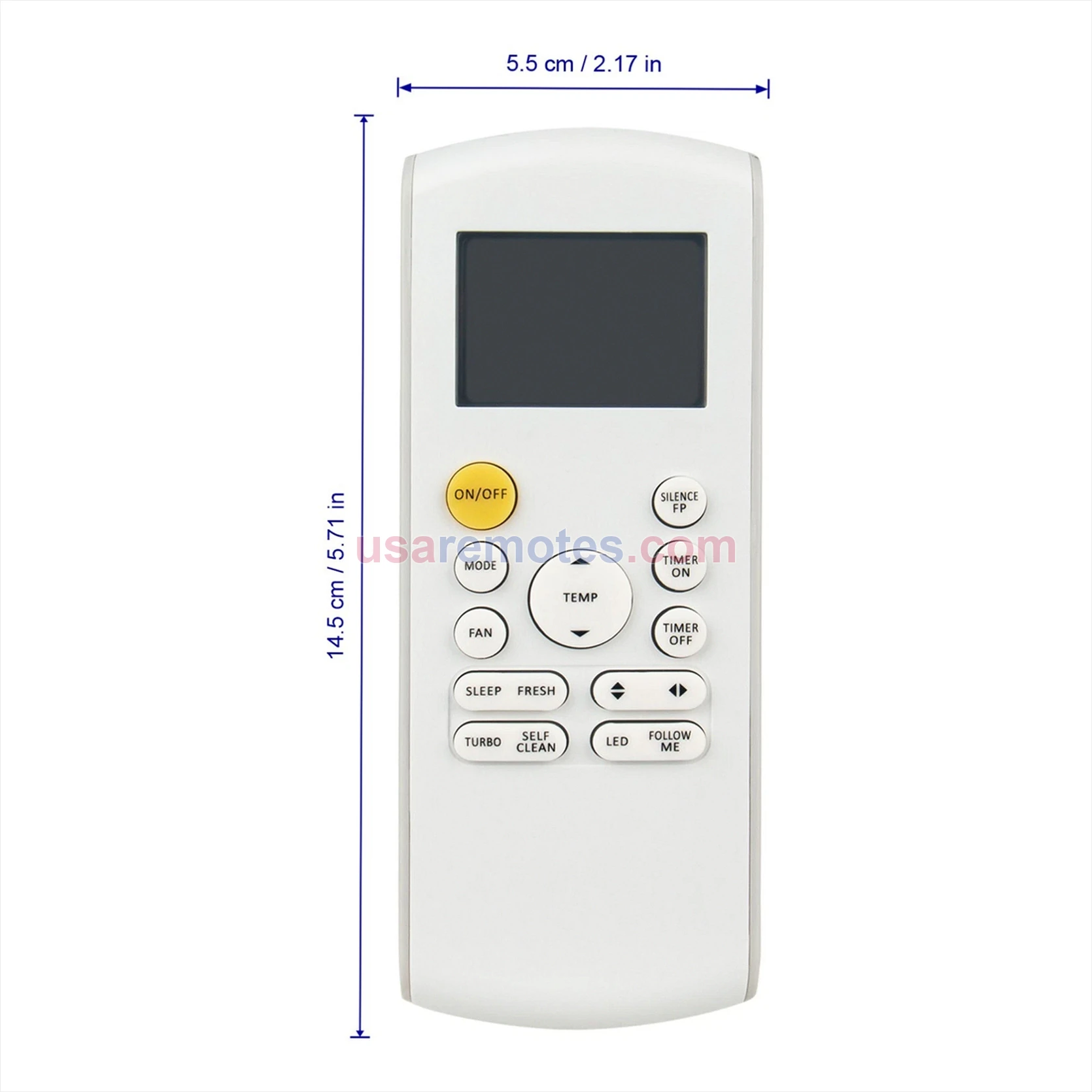 Midea AR09TXHQBWKNEU remote control replacement Midea AR09TXHQBWKNEU remote control replacement