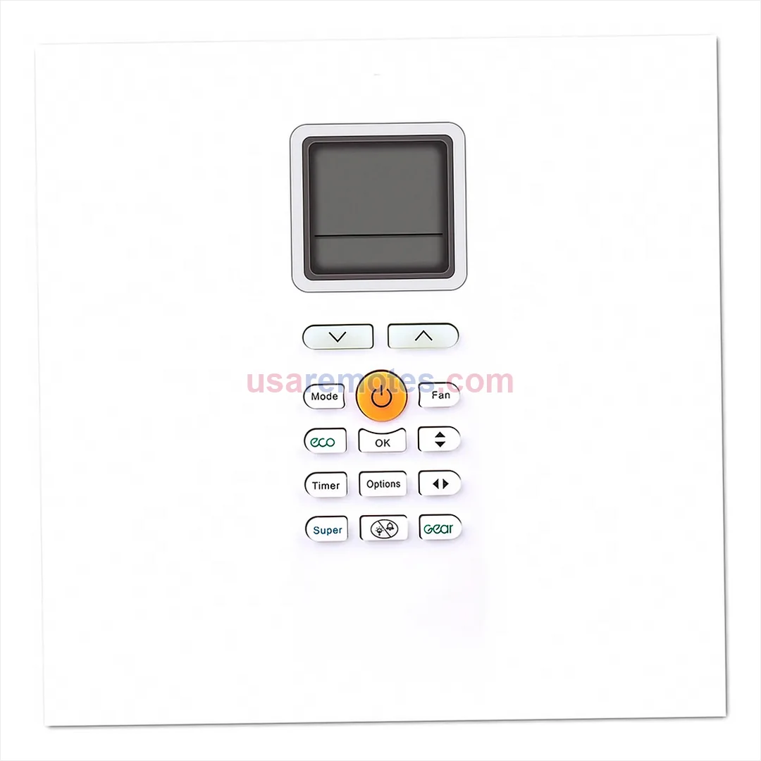Midea AURMI26O1 remote control replacement Midea AURMI26O1 remote control replacement