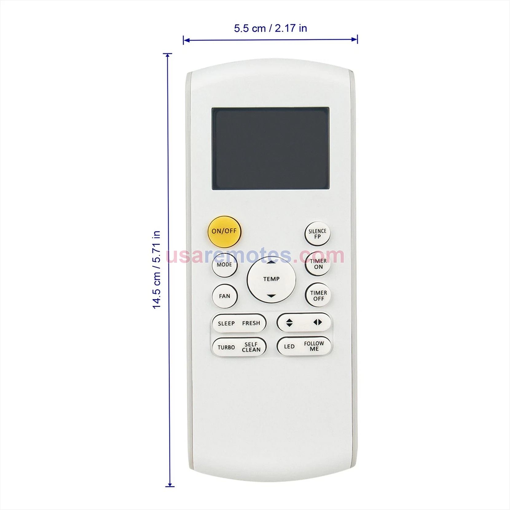 Midea R57A6/BGEF remote control replacement Midea R57A6/BGEF remote control replacement