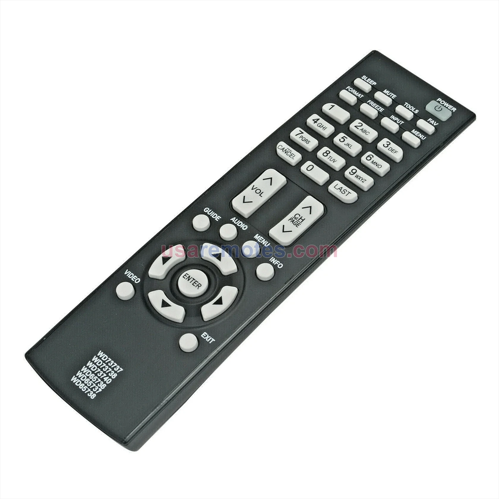 Mitsubishi WD-65734 remote control replacement