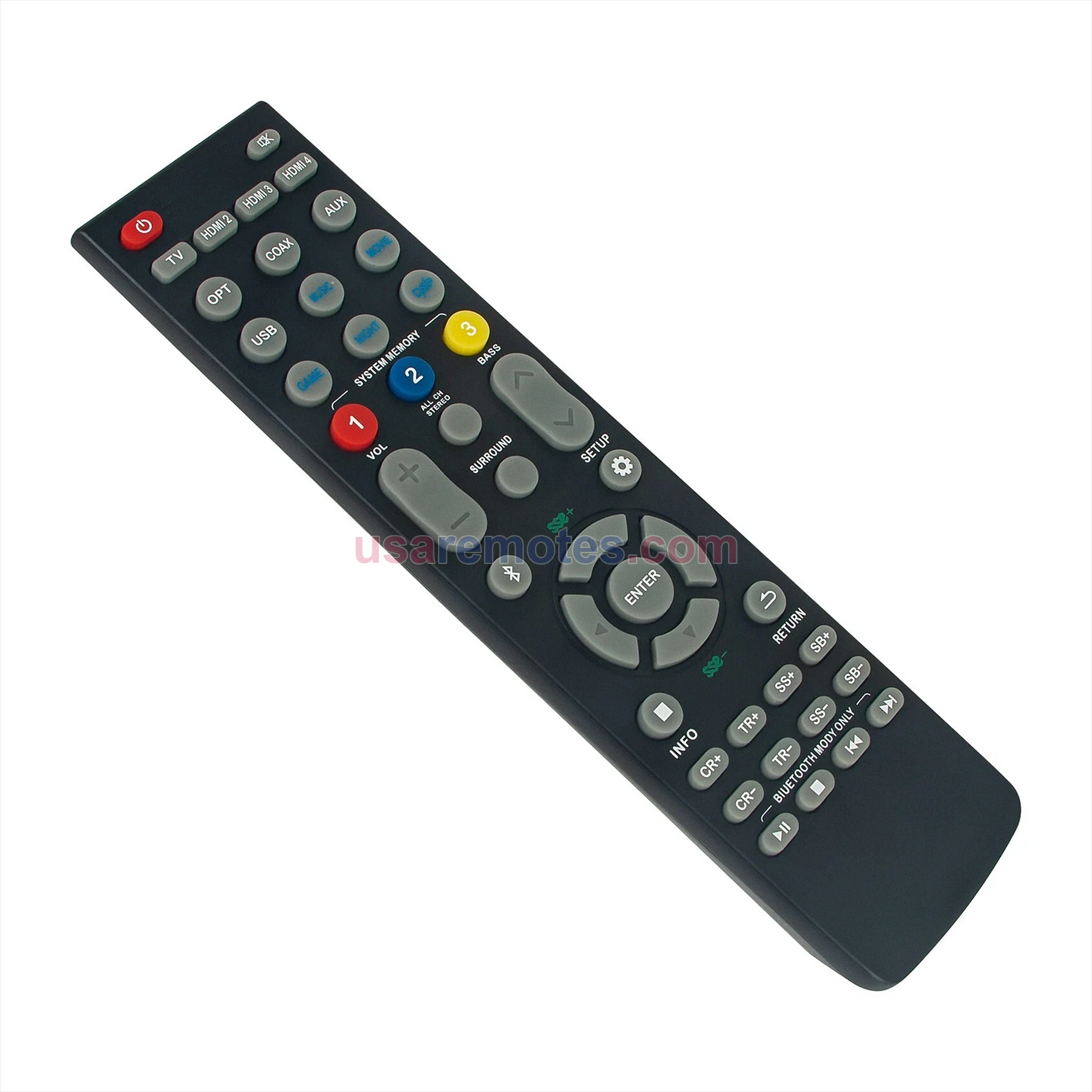 Nakamichi Shockwafe Ultra 9.2 eARC remote control replacement Nakamichi Shockwafe Ultra 9.2 eARC remote control replacement