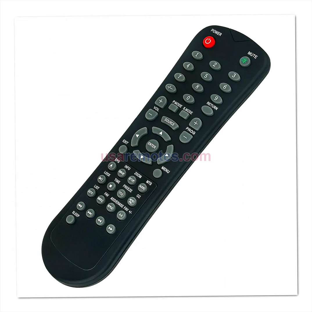 Naxa NTD-1554 remote control replacement Naxa NTD-1554 remote control replacement