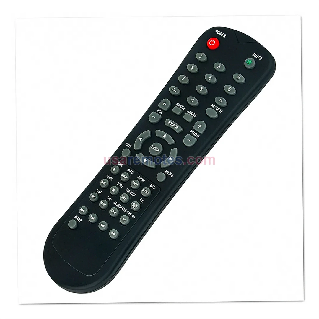 Naxa NTD-2460A remote control replacement Naxa NTD-2460A remote control replacement