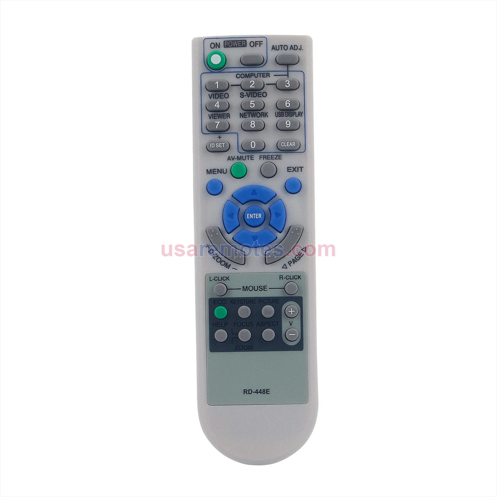 NEC NP-M300X-R remote control replacement NEC NP-M300X-R remote control replacement