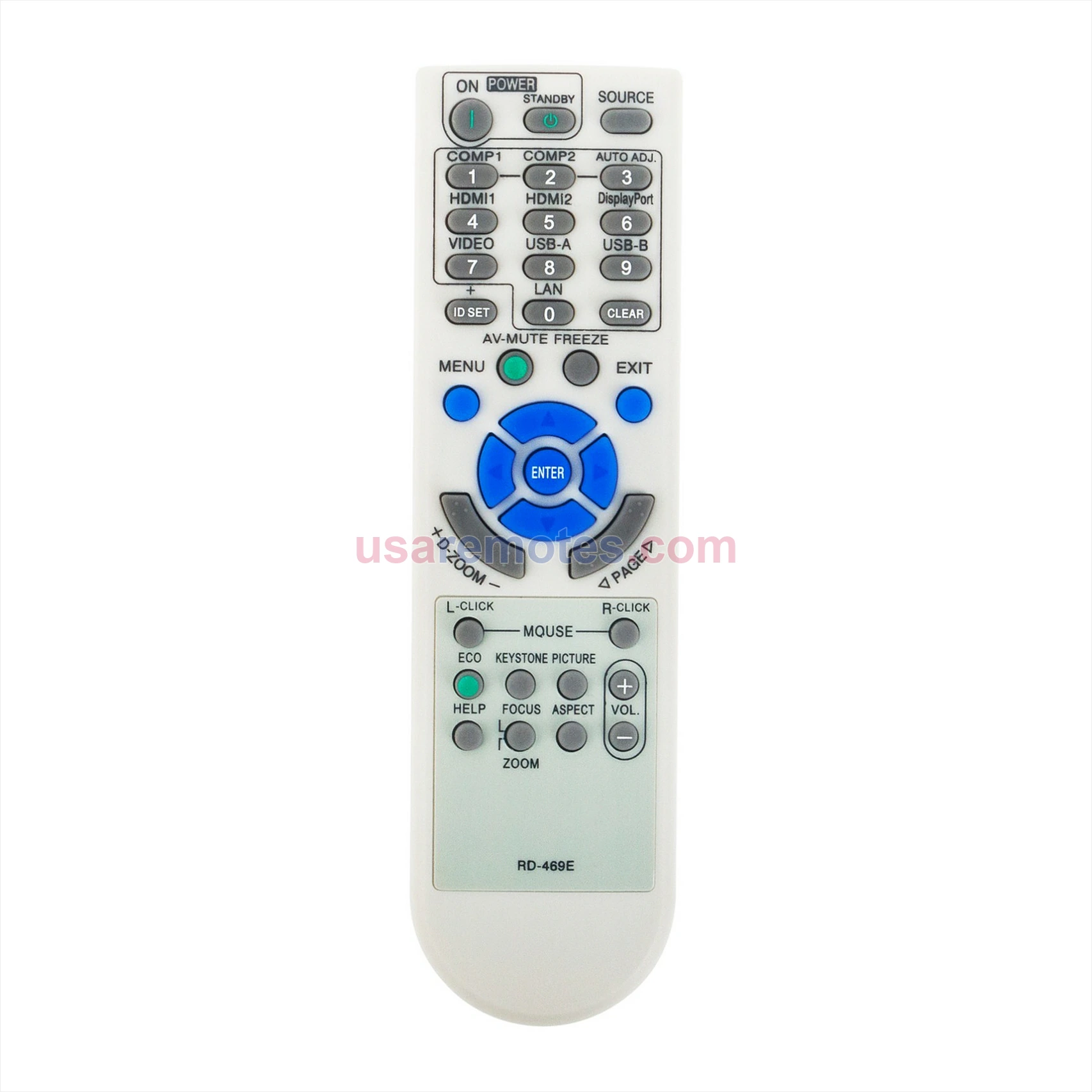 NEC NP-M362X remote control replacement NEC NP-M362X remote control replacement