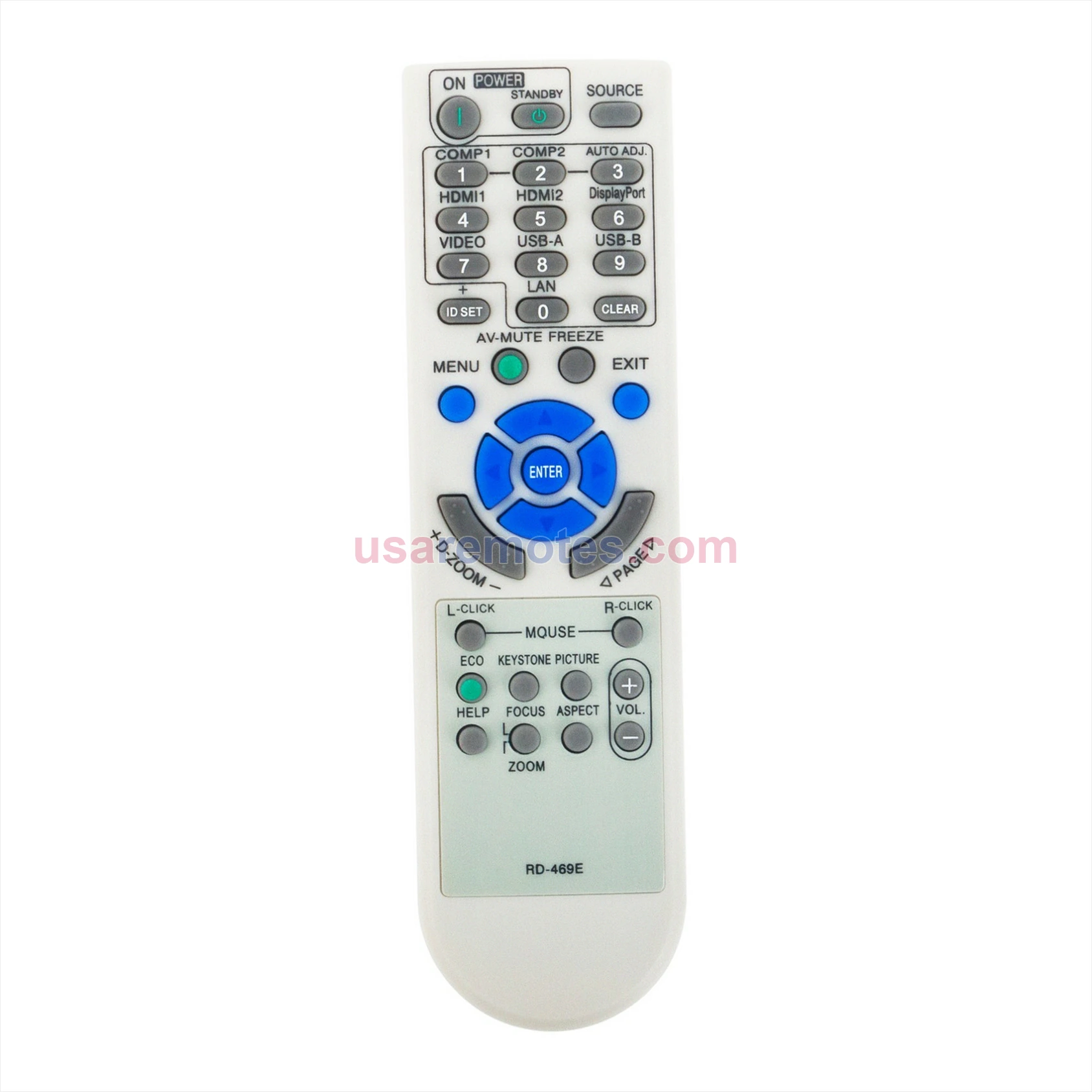 NEC NP-M403W remote control replacement NEC NP-M403W remote control replacement
