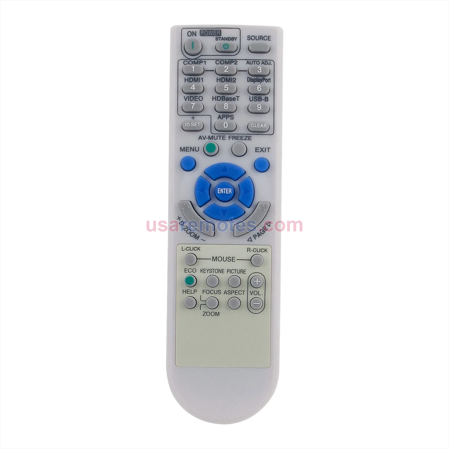 NEC NP-P554U remote control replacement NEC NP-P554U remote control replacement