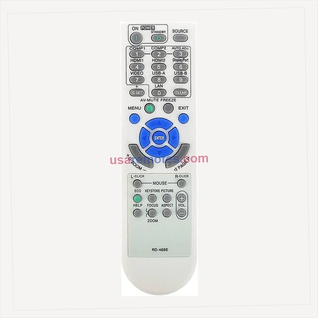 NEC NP-PA521U remote control replacement NEC NP-PA521U remote control replacement