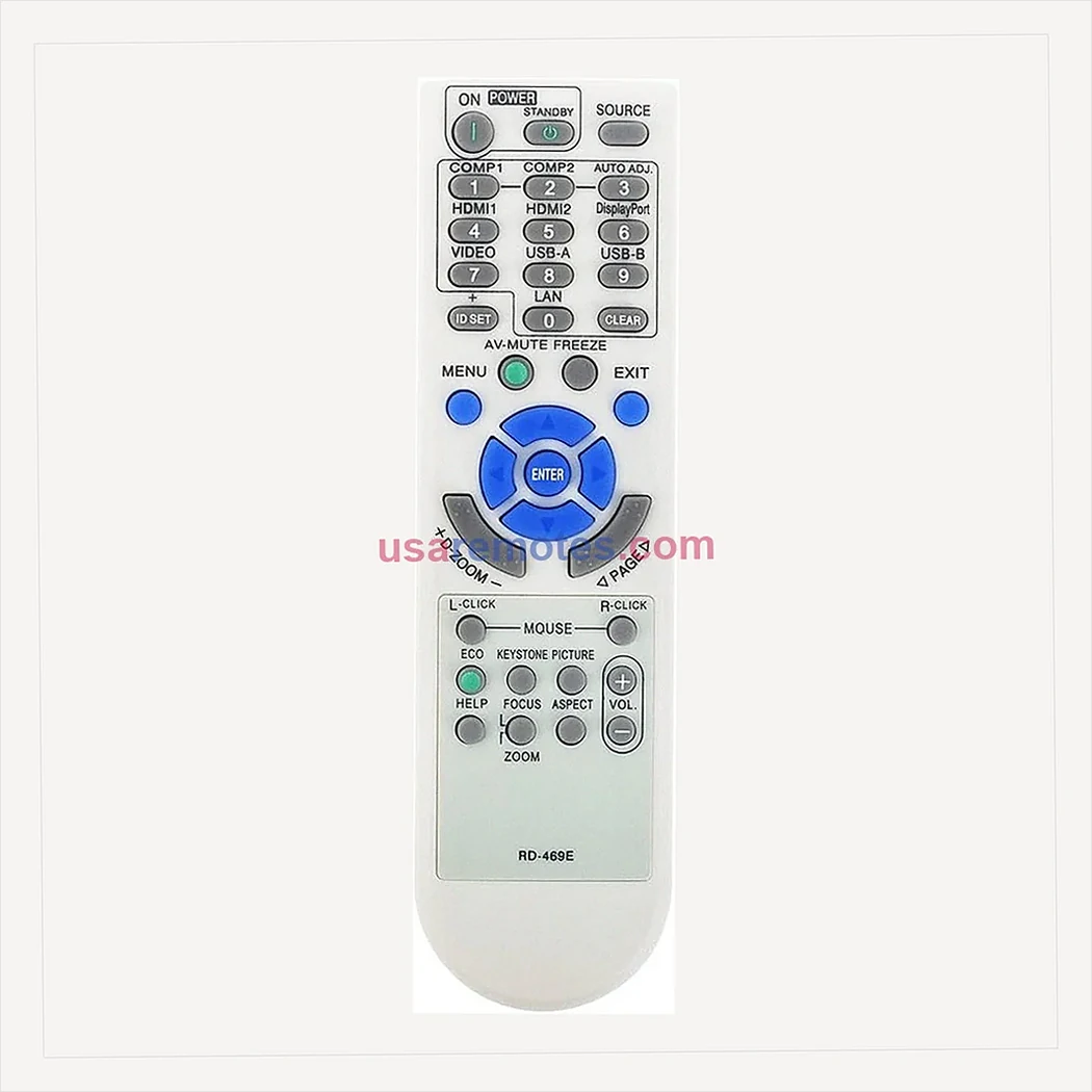 NEC NP-PA522U remote control replacement NEC NP-PA522U remote control replacement
