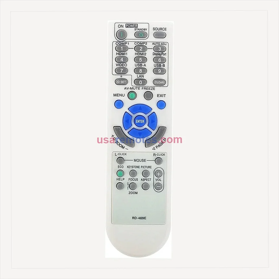 NEC NP-PA571W remote control replacement NEC NP-PA571W remote control replacement