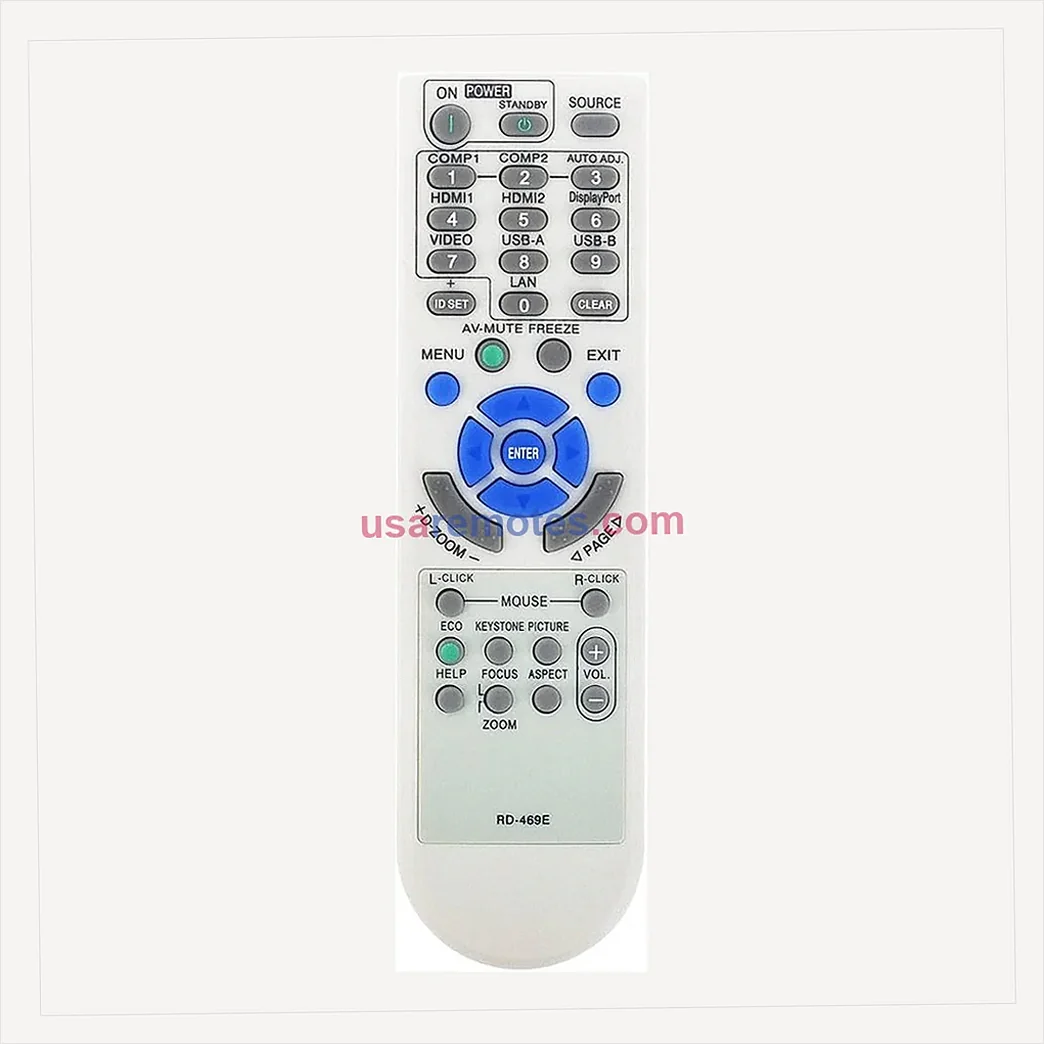 NEC NP-V302H remote control replacement NEC NP-V302H remote control replacement