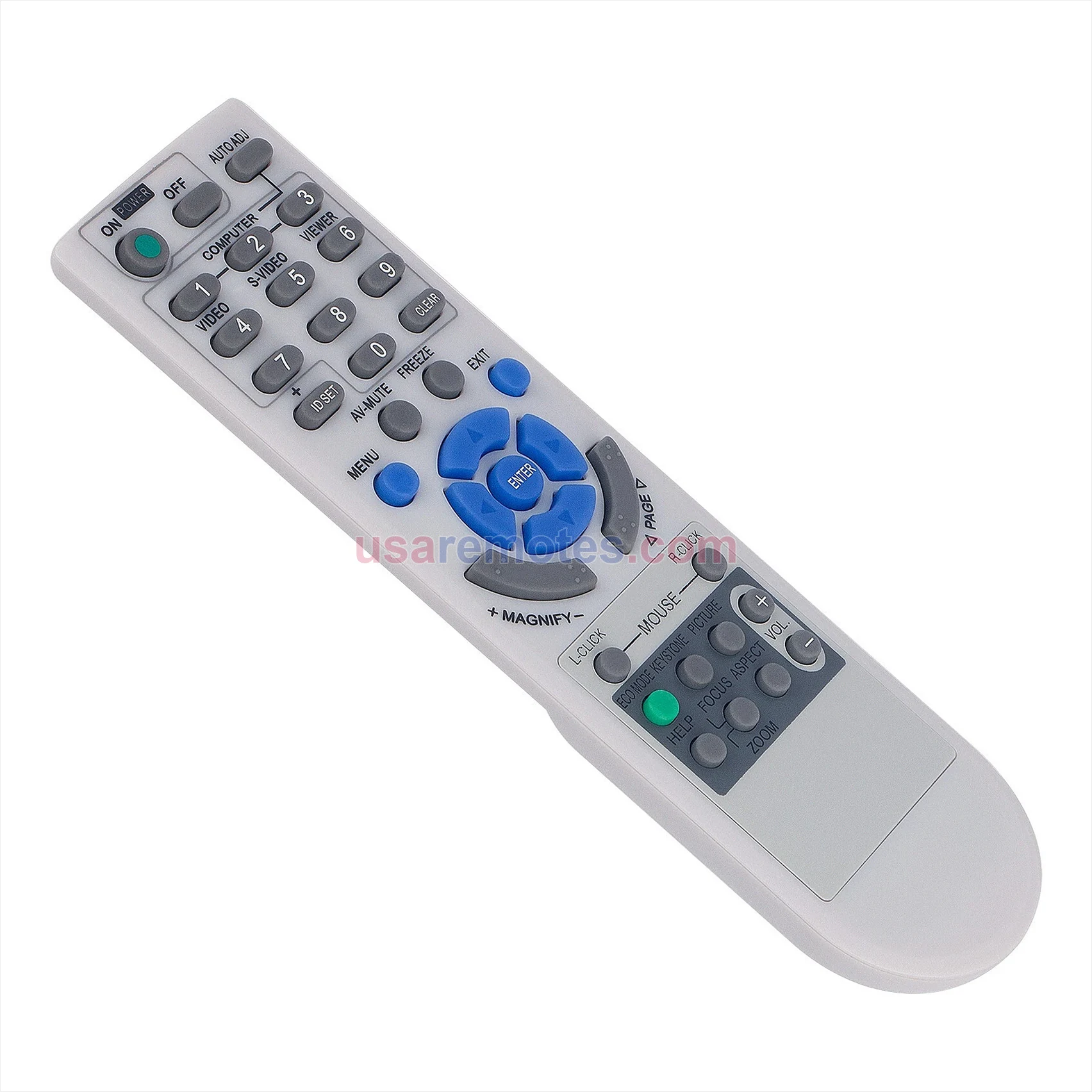 NEC NP500WS remote control replacement
