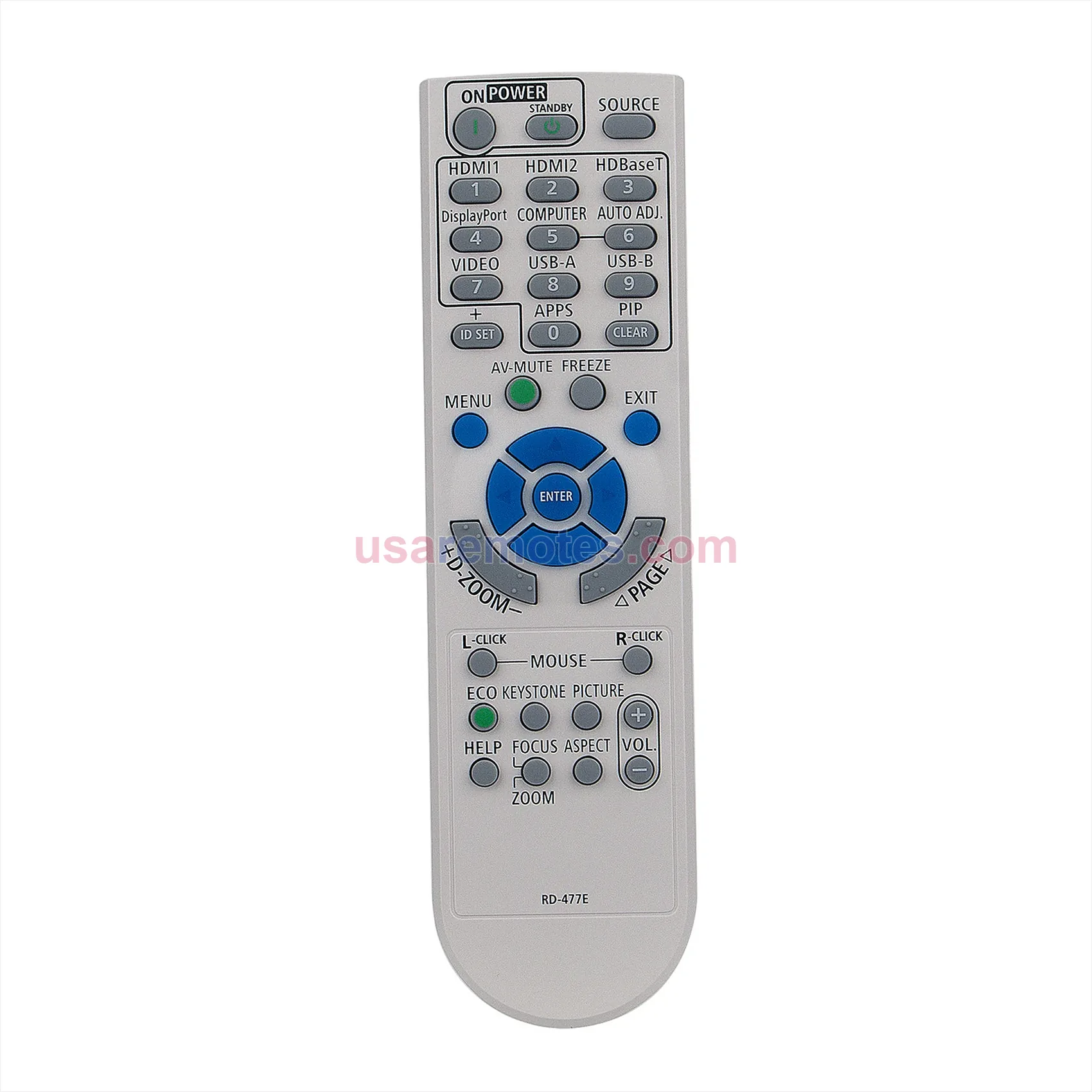 NEC PE506UL remote control replacement NEC PE506UL remote control replacement