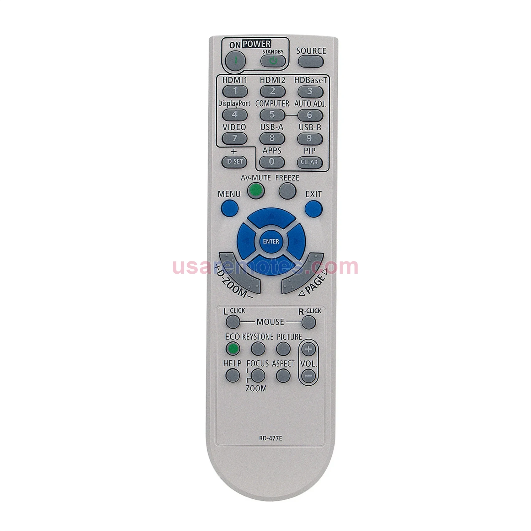 NEC PE506WL remote control replacement NEC PE506WL remote control replacement