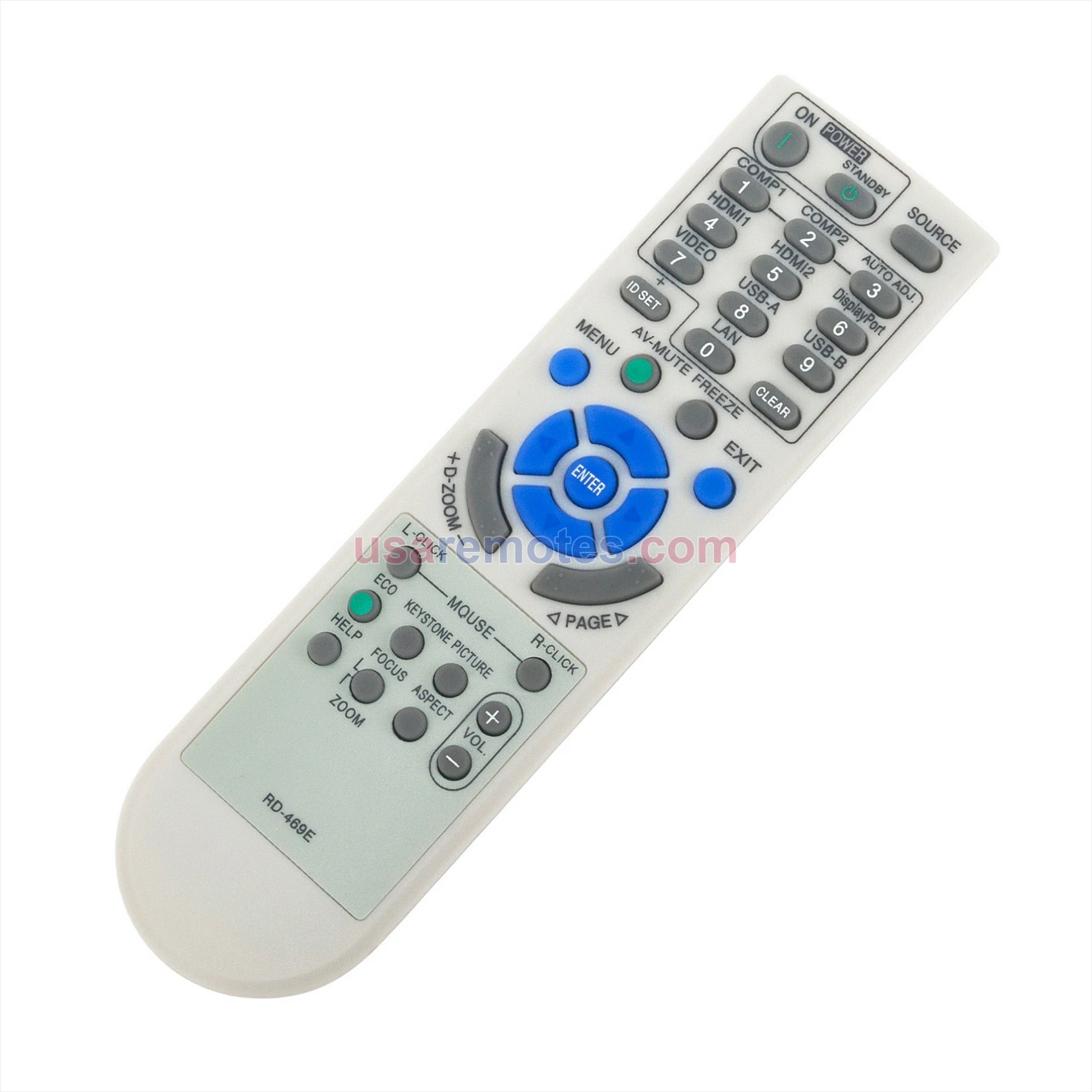 NEC U321H remote control replacement