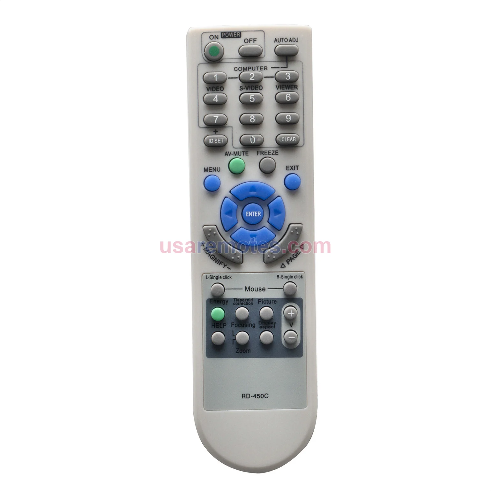Nec UM280Wi remote control replacement Nec UM280Wi remote control replacement