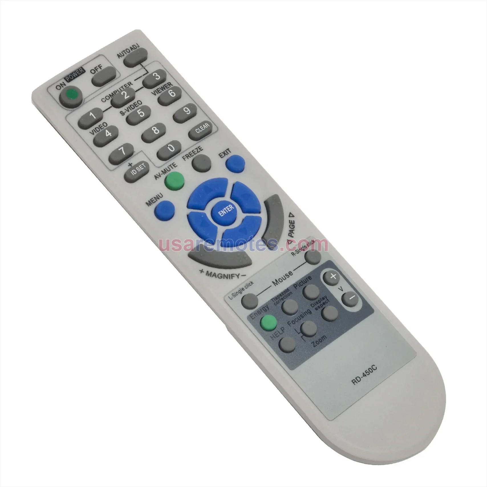 NEC UM330W remote control replacement NEC UM330W remote control replacement