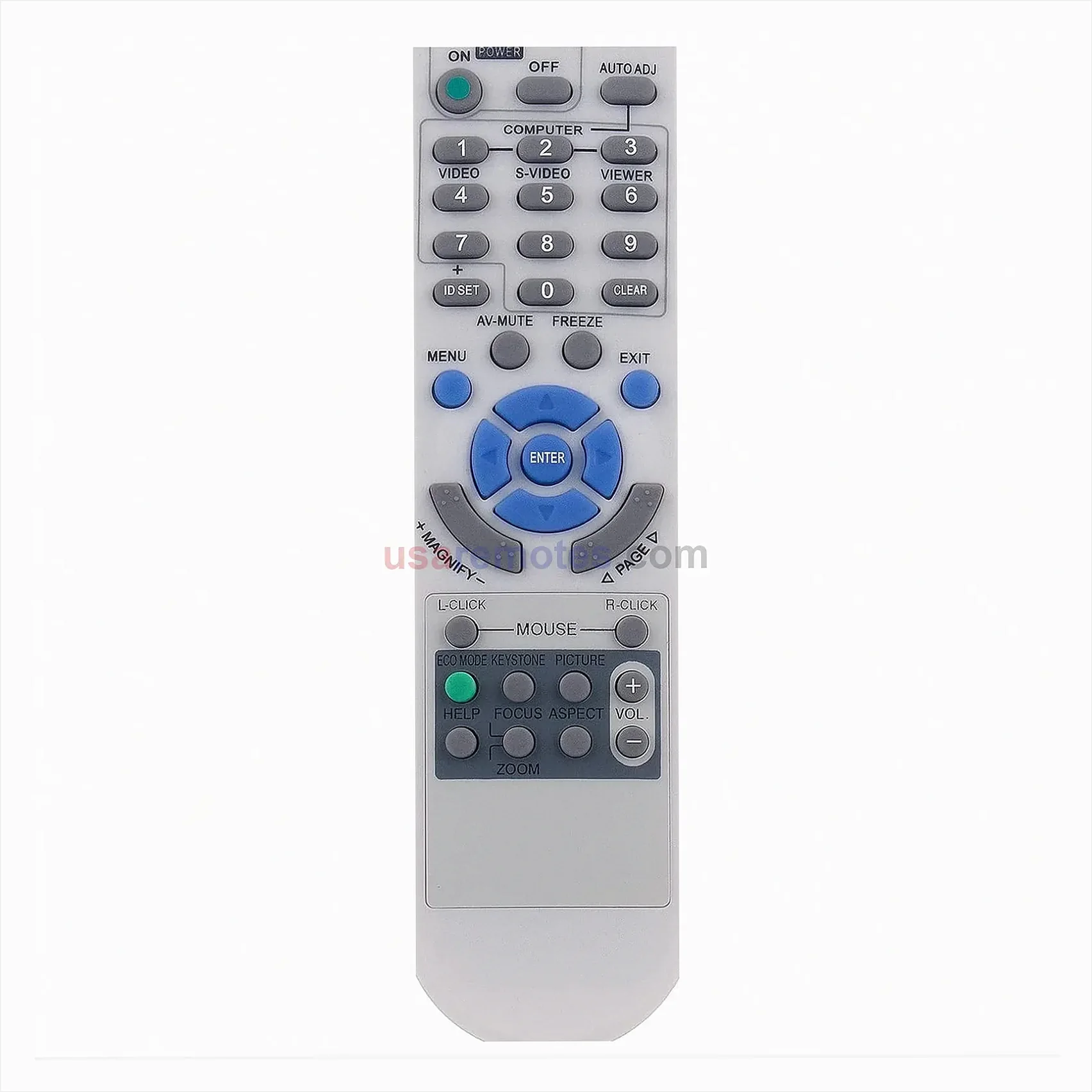 NEC V230X remote control replacement NEC V230X remote control replacement