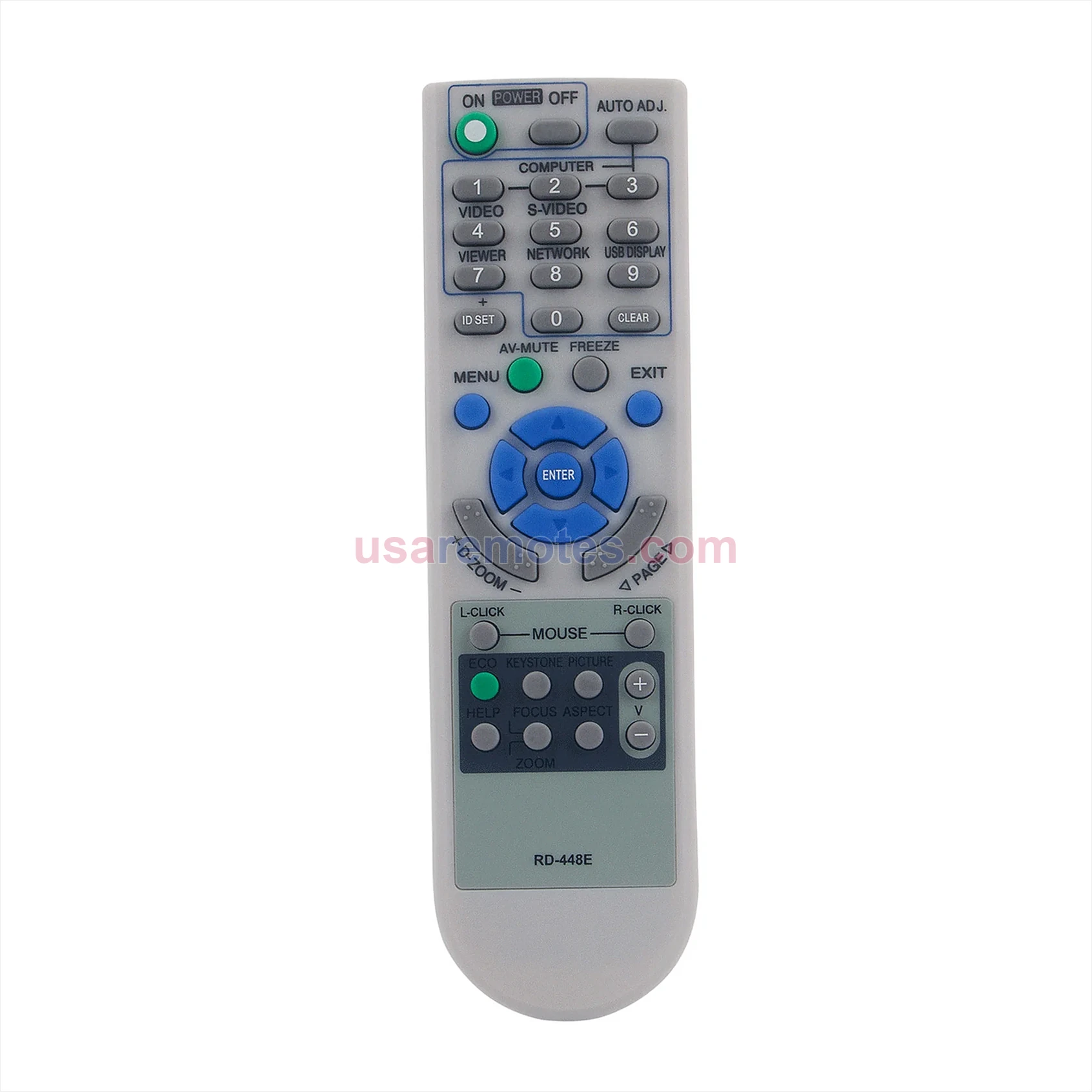NEC VE281X remote control replacement NEC VE281X remote control replacement