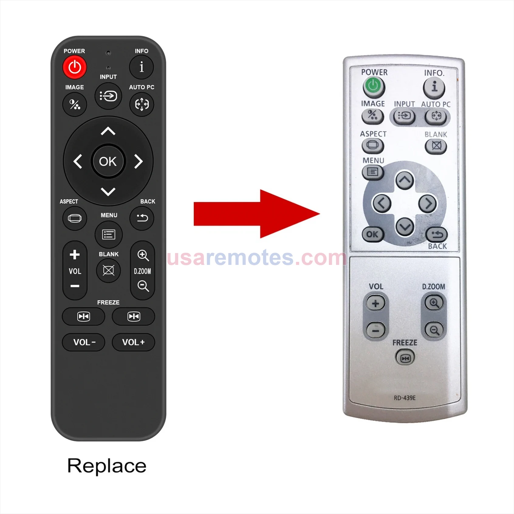 Nec VIXIA HFS10 remote control replacement Nec VIXIA HFS10 remote control replacement