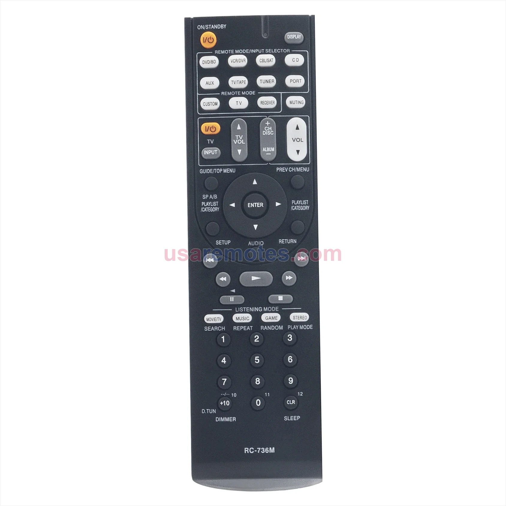 Onkyo HT-R570 remote control replacement Onkyo HT-R570 remote control replacement