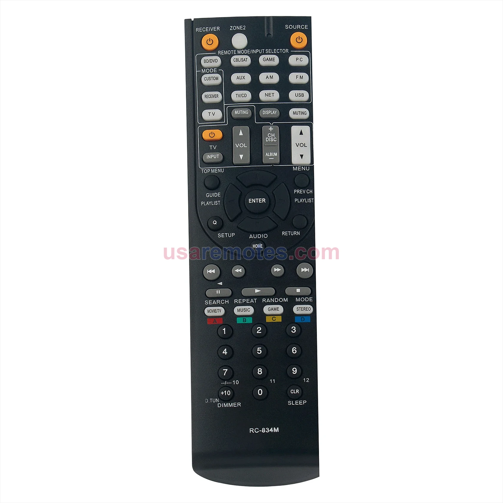 Onkyo HT-S7500TX remote control replacement Onkyo HT-S7500TX remote control replacement