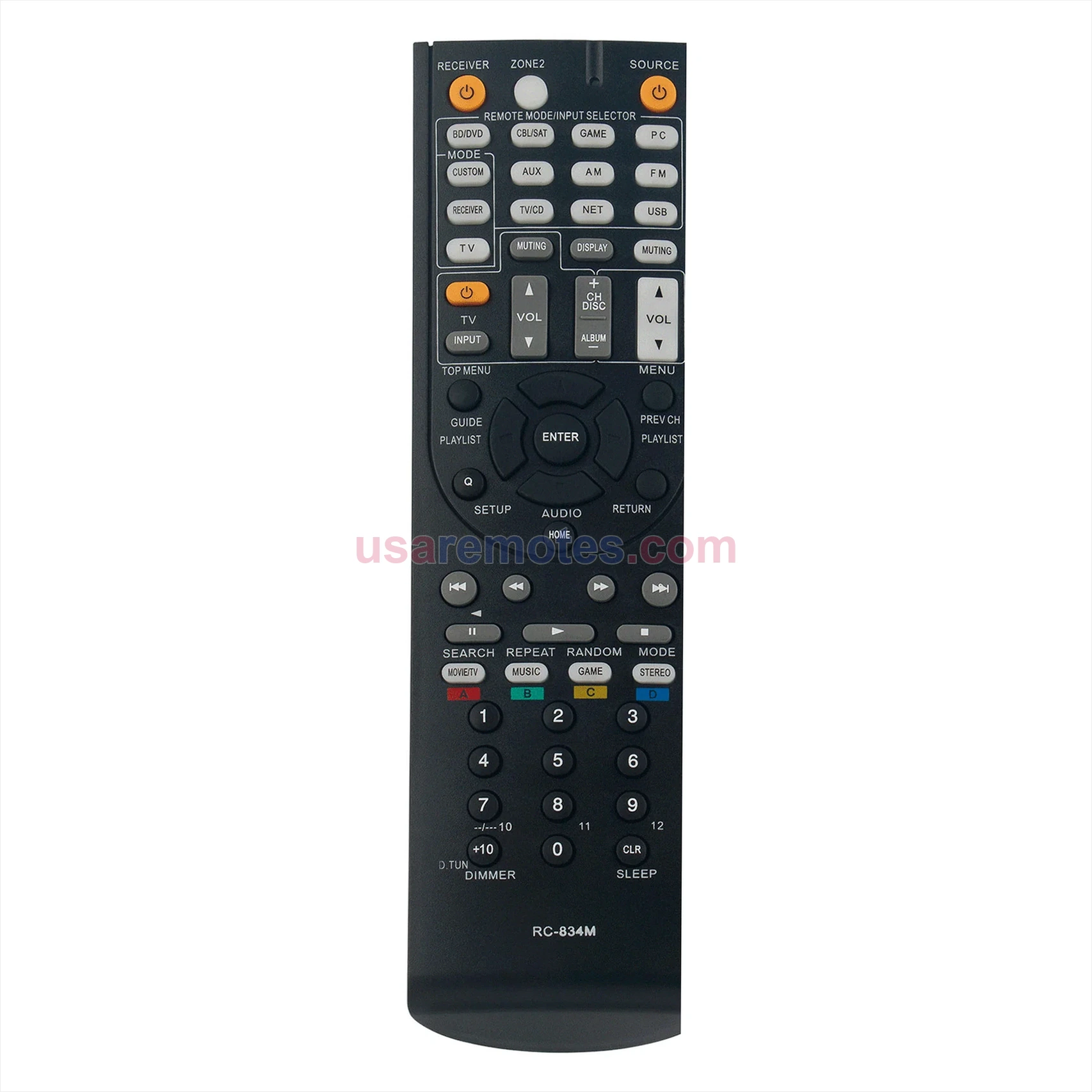 Onkyo HTRC440 remote control replacement Onkyo HTRC440 remote control replacement