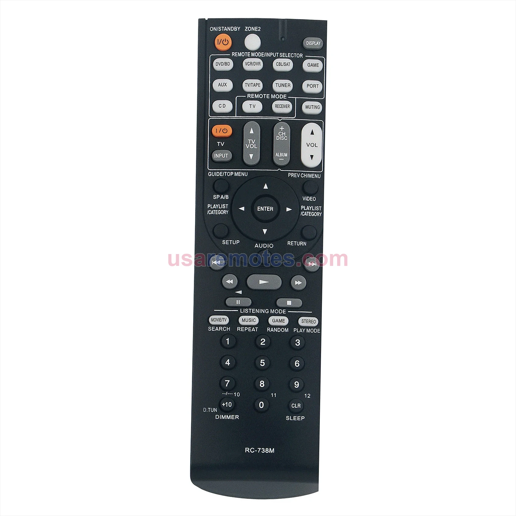 Onkyo SR607 remote control replacement Onkyo SR607 remote control replacement