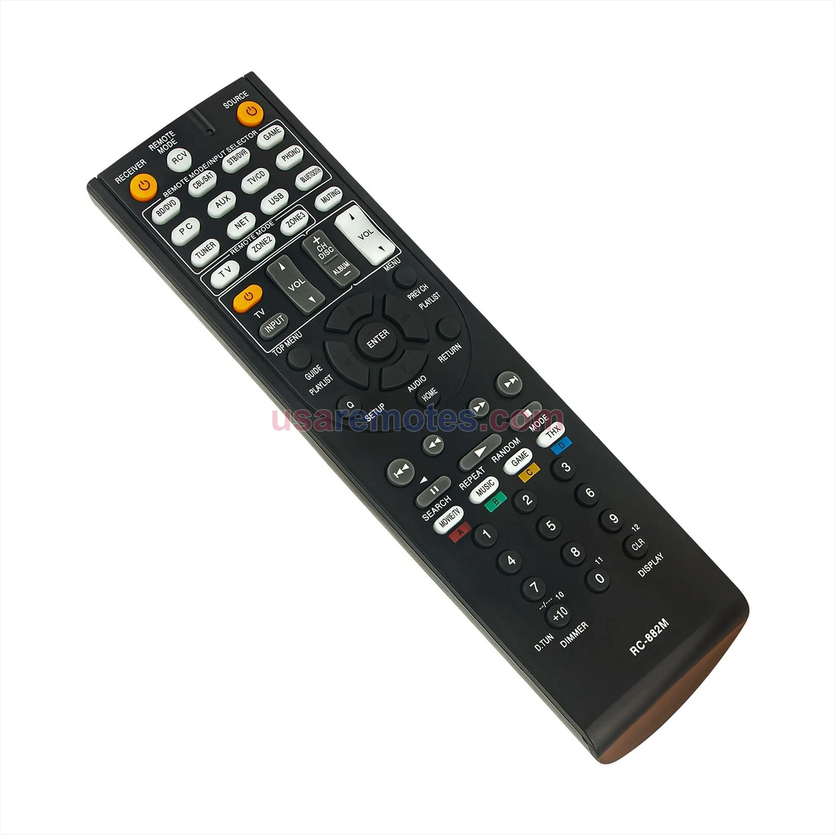 Onkyo TX-NR838B remote control replacement Onkyo TX-NR838B remote control replacement