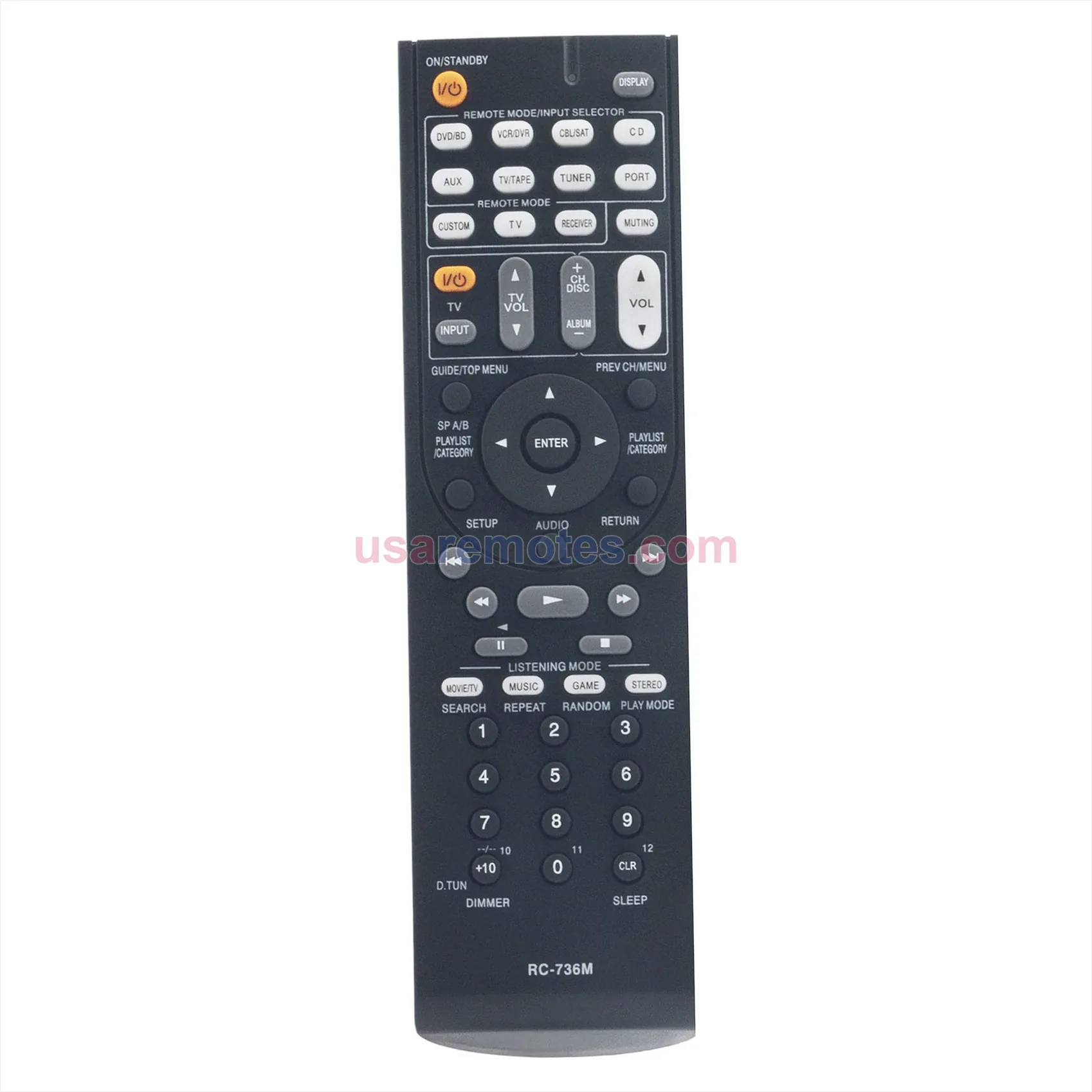 Onkyo UP-A1L remote control replacement Onkyo UP-A1L remote control replacement