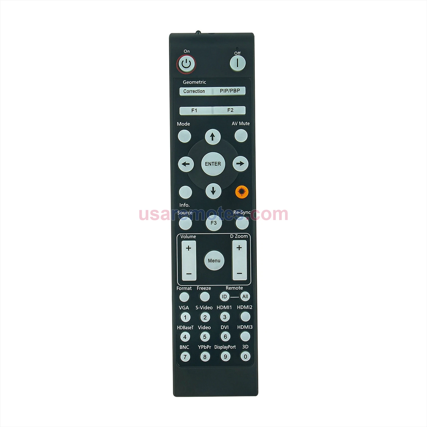 Optoma 4K500 remote control replacement Optoma 4K500 remote control replacement