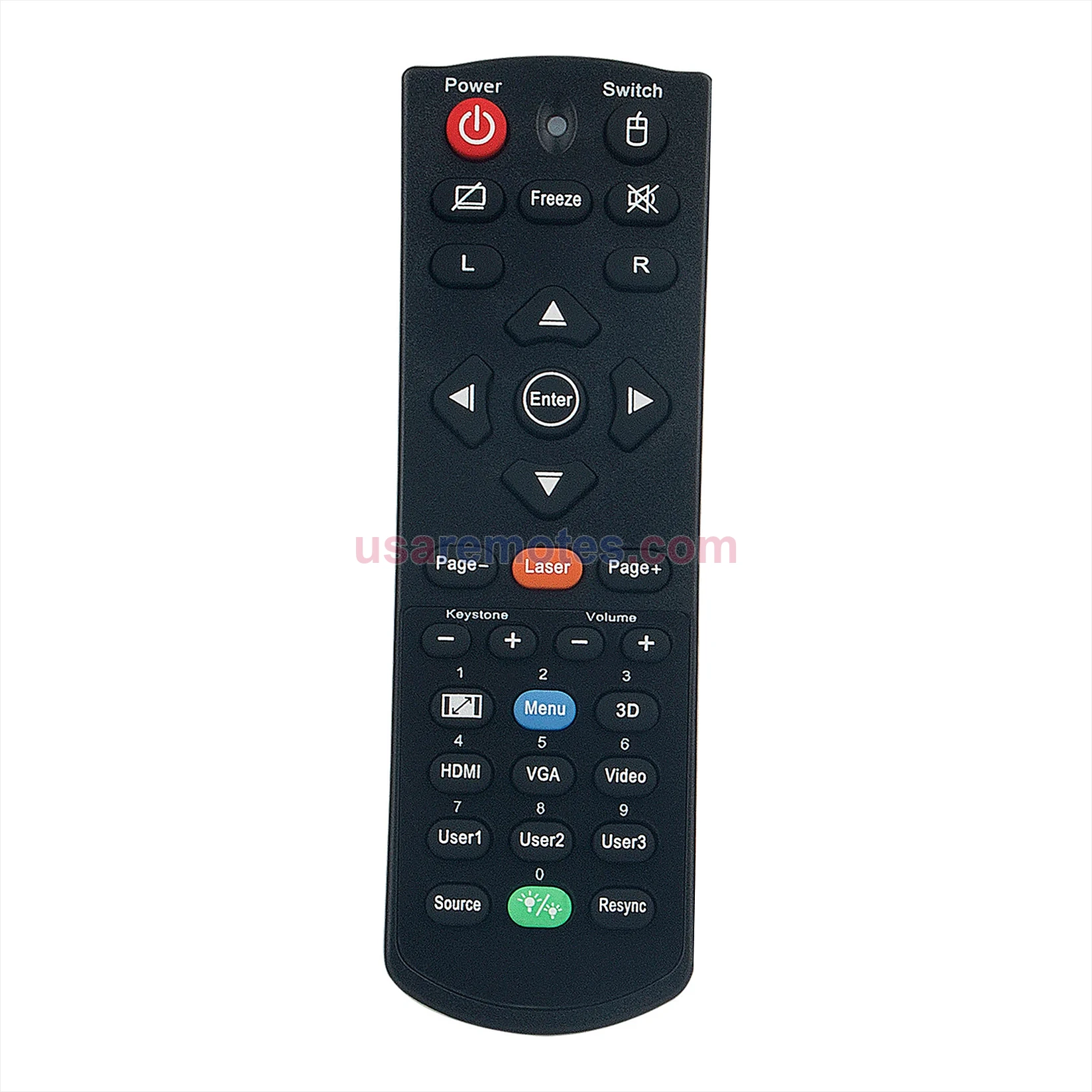 Optoma EH415E-M remote control replacement Optoma EH415E-M remote control replacement