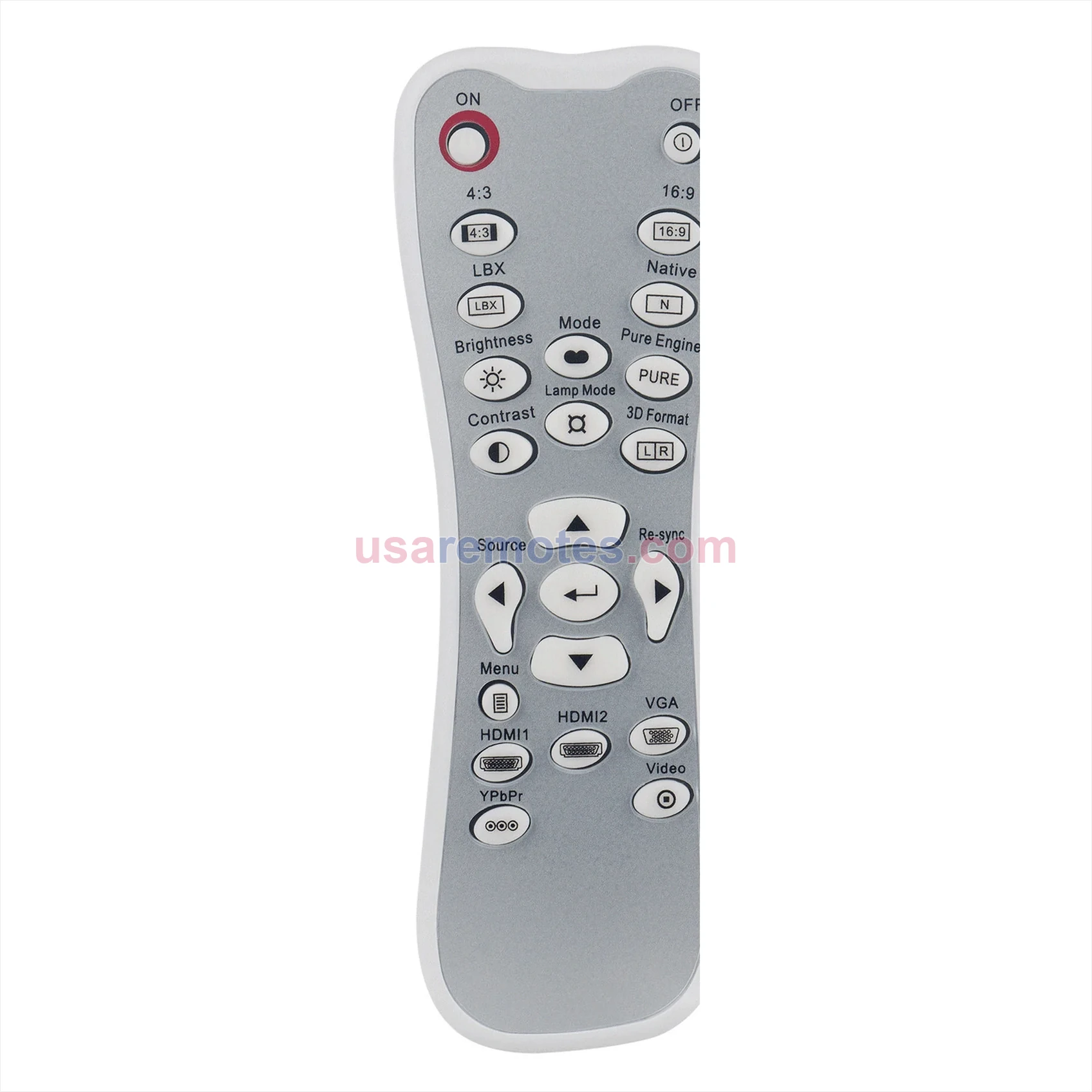 Optoma HD131XW remote control replacement Optoma HD131XW remote control replacement