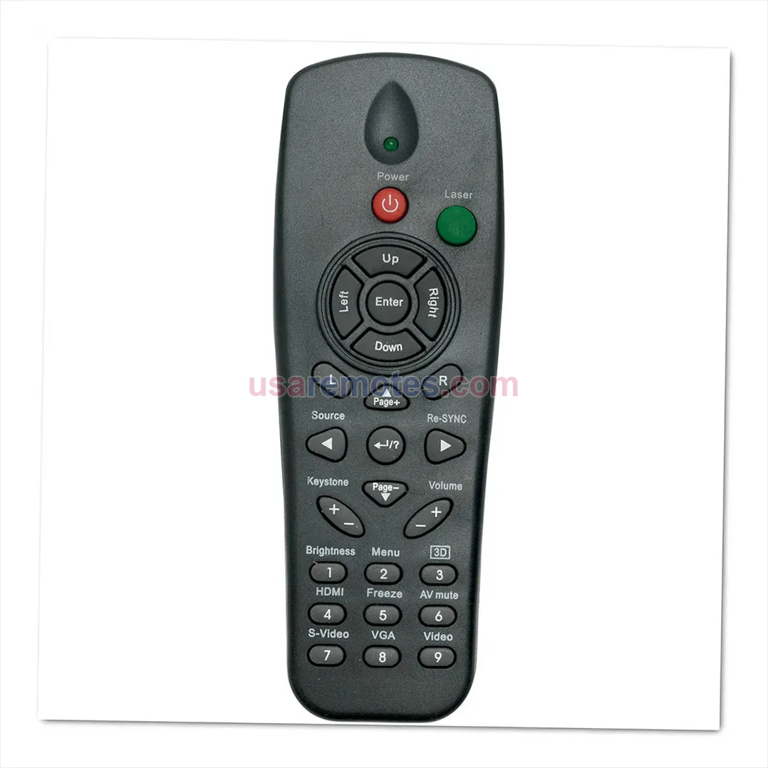 Optoma TW610ST remote control replacement Optoma TW610ST remote control replacement