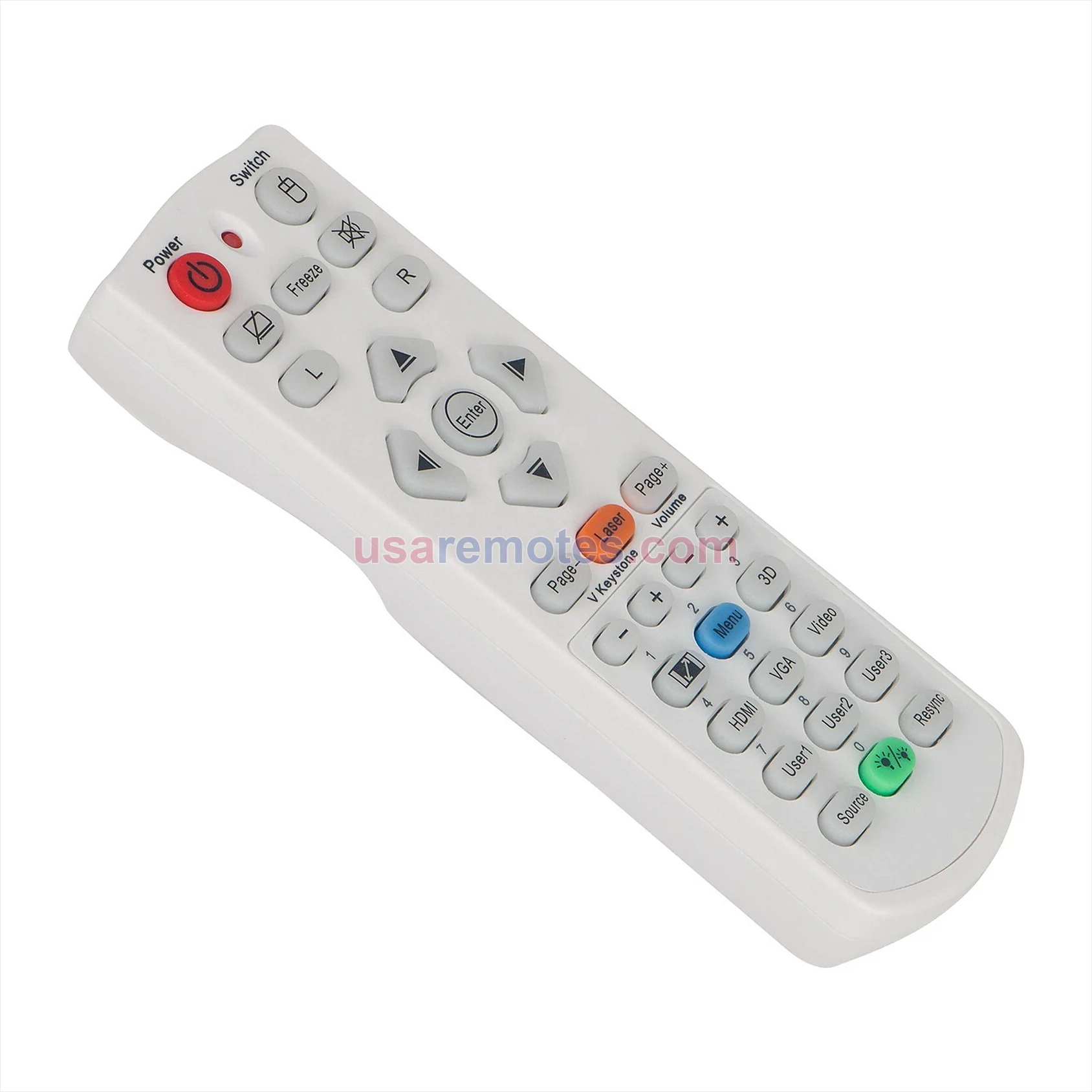 Optoma W512 remote control replacement