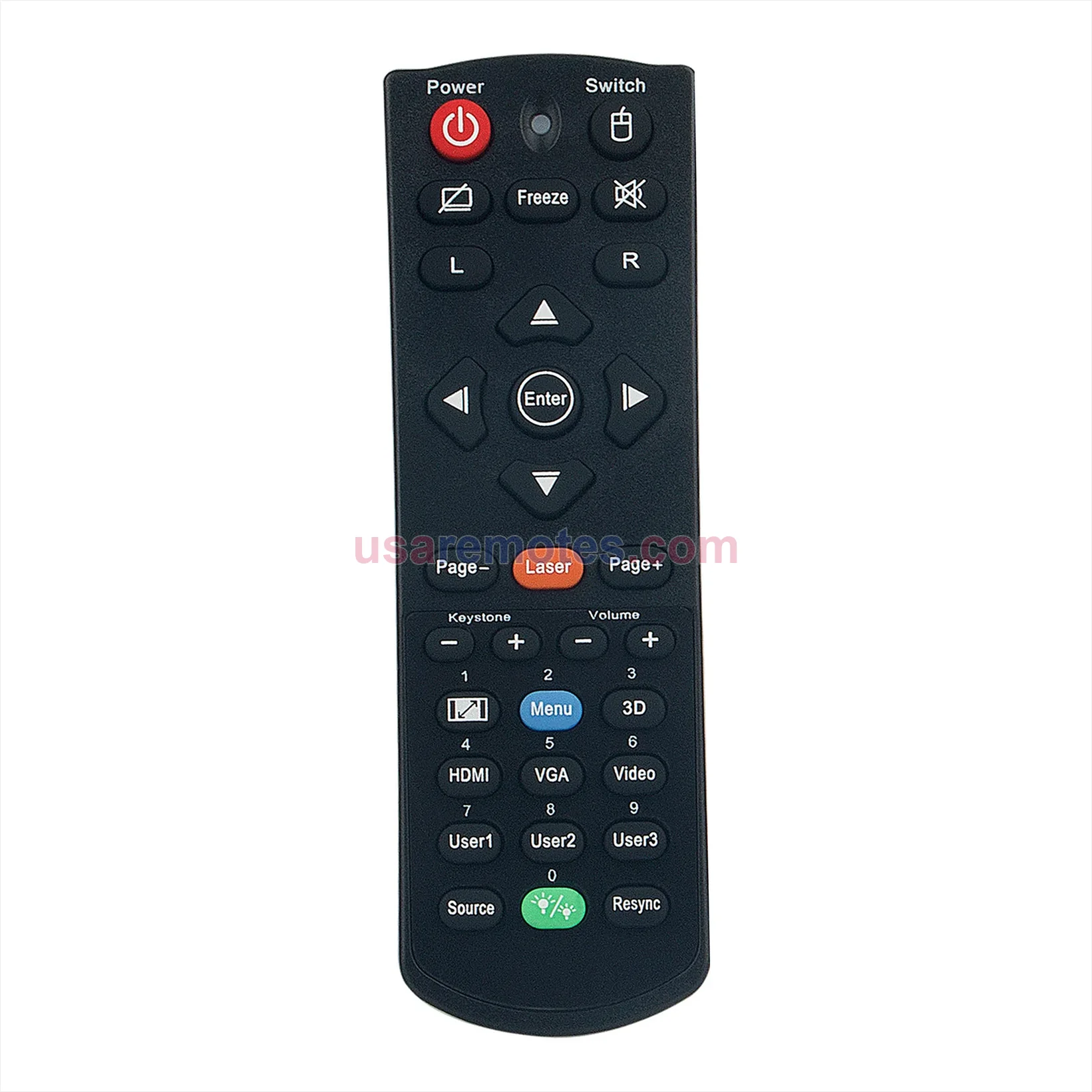 Optoma WU515T remote control replacement Optoma WU515T remote control replacement