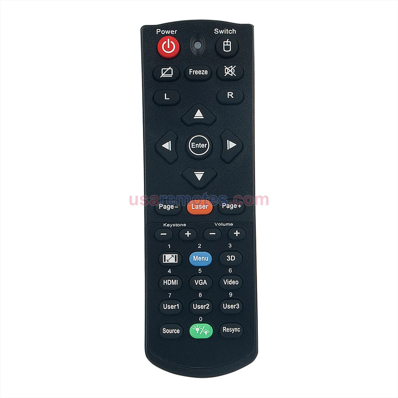 Optoma ZH400UST remote control replacement