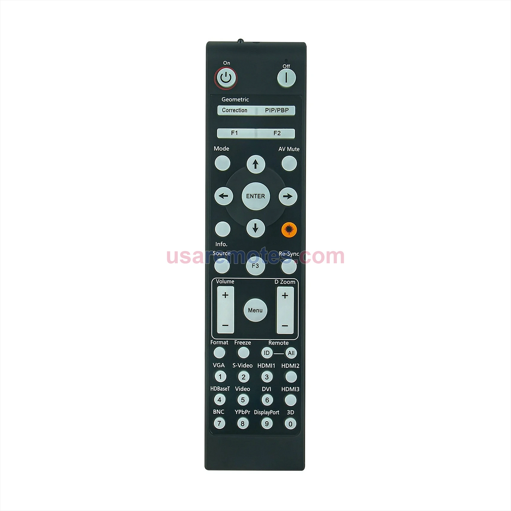 Optoma ZU506 remote control replacement Optoma ZU506 remote control replacement