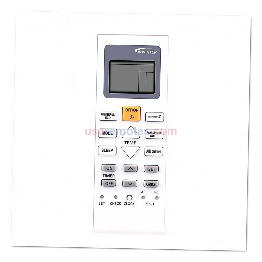 Panasonic A75C03420 remote control replacement Panasonic A75C03420 remote control replacement
