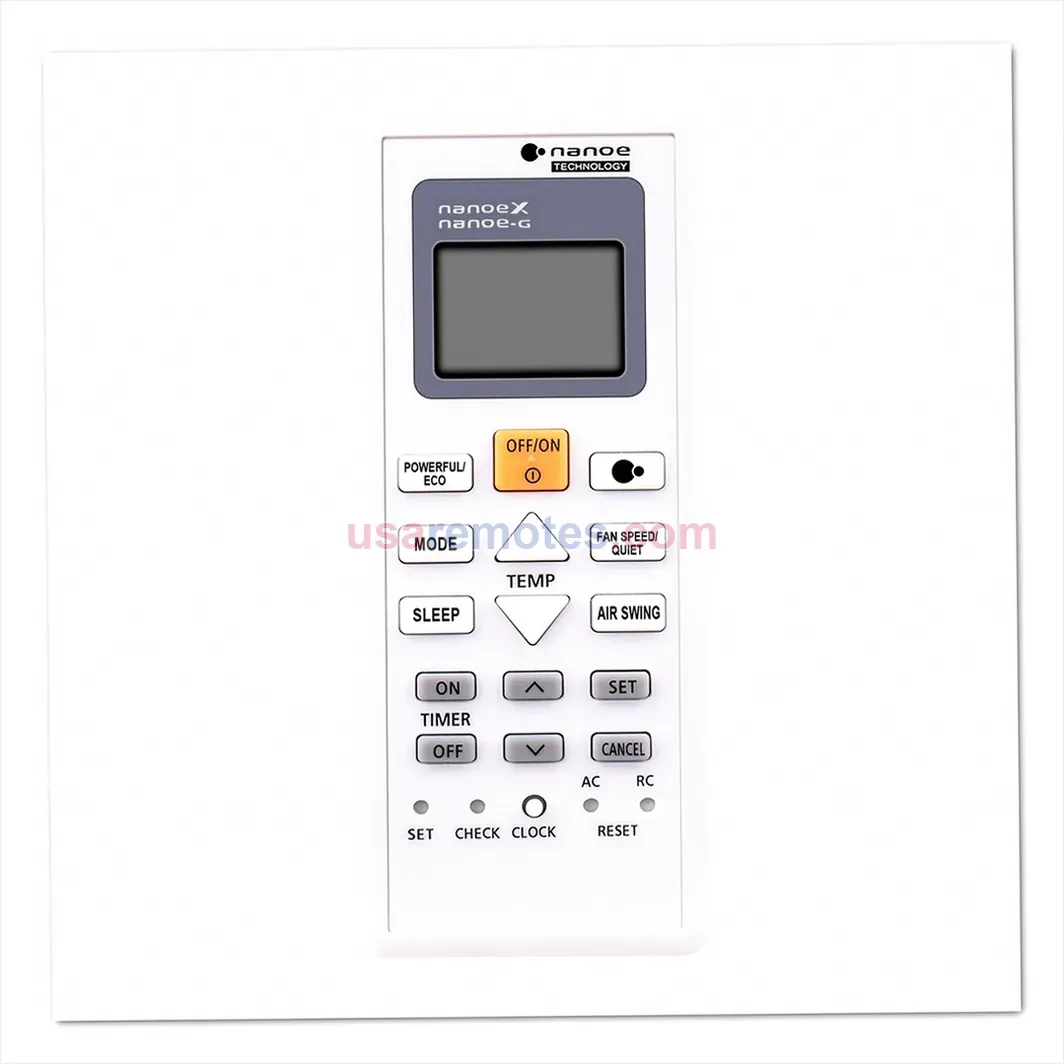 Panasonic CS-U25TKR remote control replacement Panasonic CS-U25TKR remote control replacement