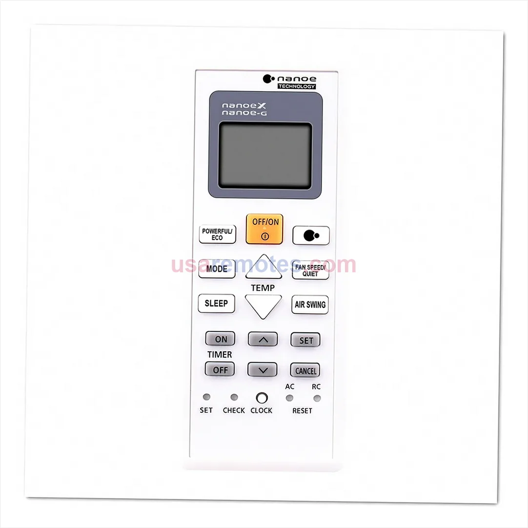 Panasonic CS-U50TKR remote control replacement Panasonic CS-U50TKR remote control replacement