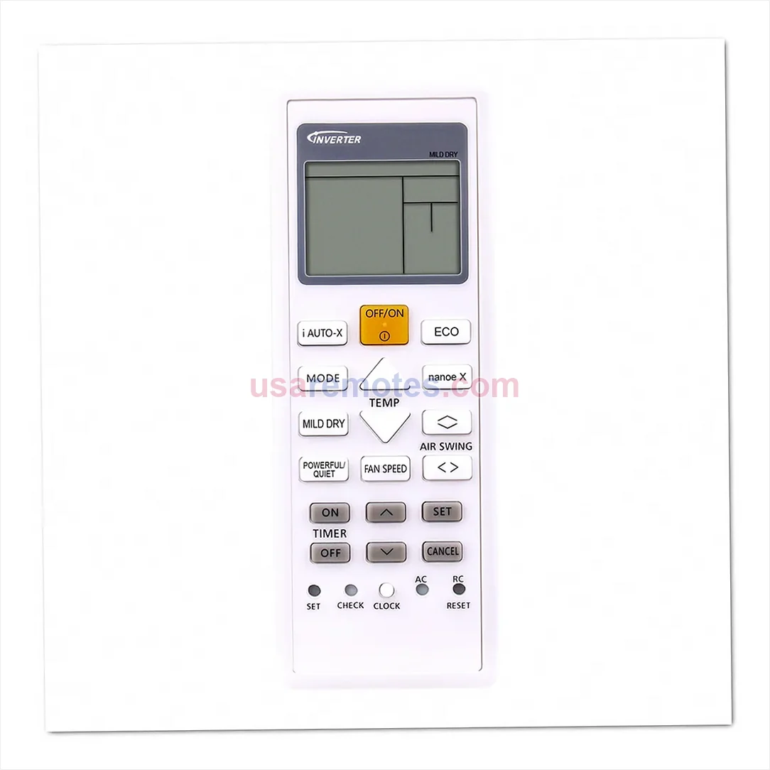 Panasonic CS-Z42VKR remote control replacement Panasonic CS-Z42VKR remote control replacement