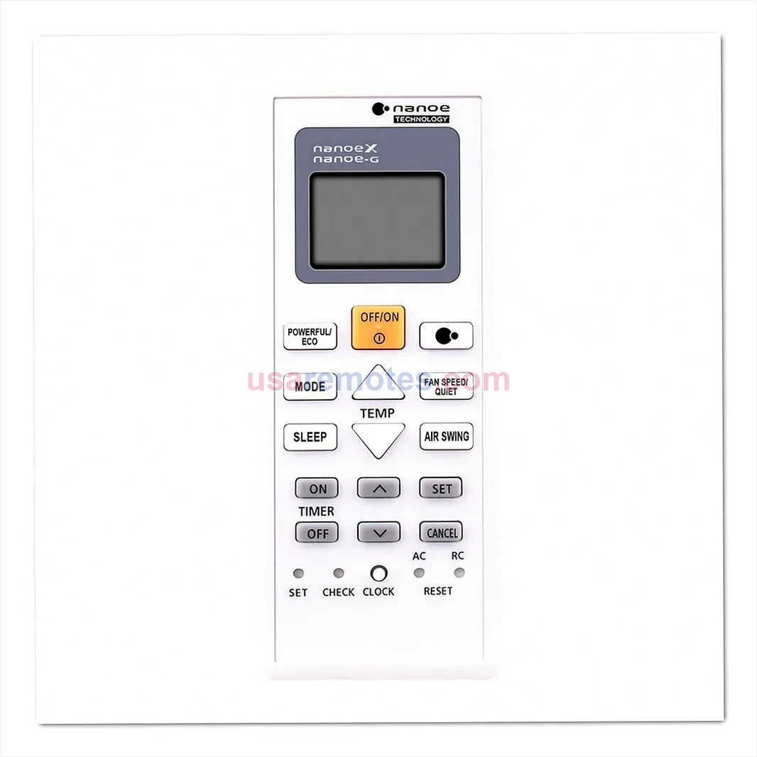 Panasonic CS-Z71TKR remote control replacement Panasonic CS-Z71TKR remote control replacement
