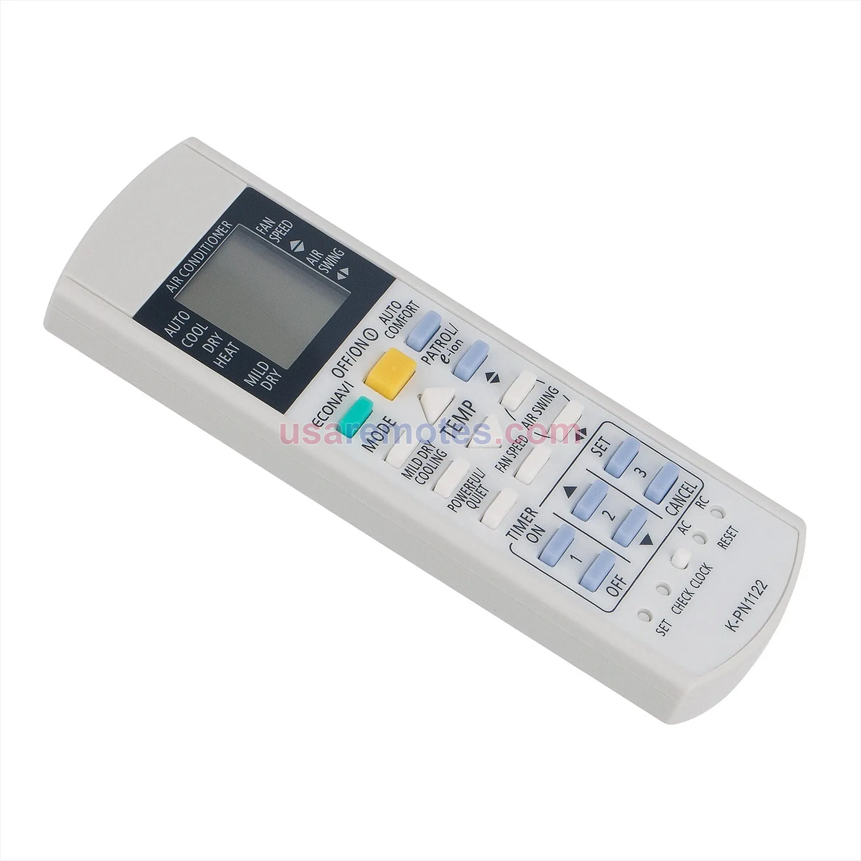 Panasonic CU-PA18NKS remote control replacement Panasonic CU-PA18NKS remote control replacement