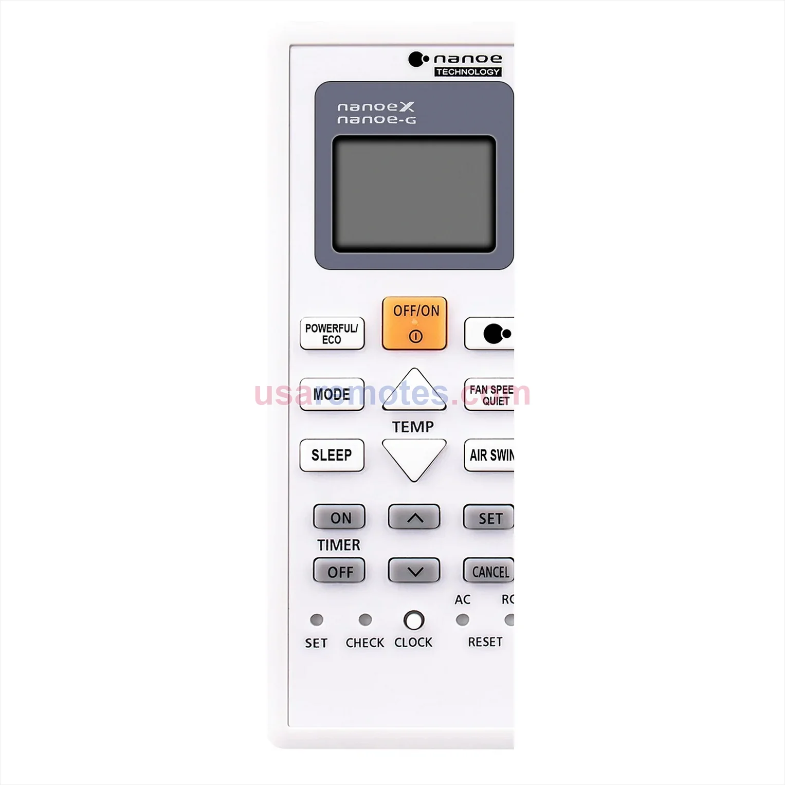 Panasonic CU-PU18WKH-8M remote control replacement Panasonic CU-PU18WKH-8M remote control replacement