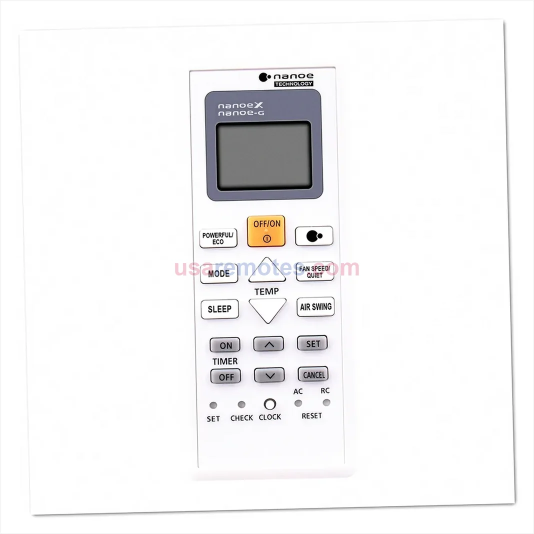 Panasonic CU-U80TKR remote control replacement Panasonic CU-U80TKR remote control replacement