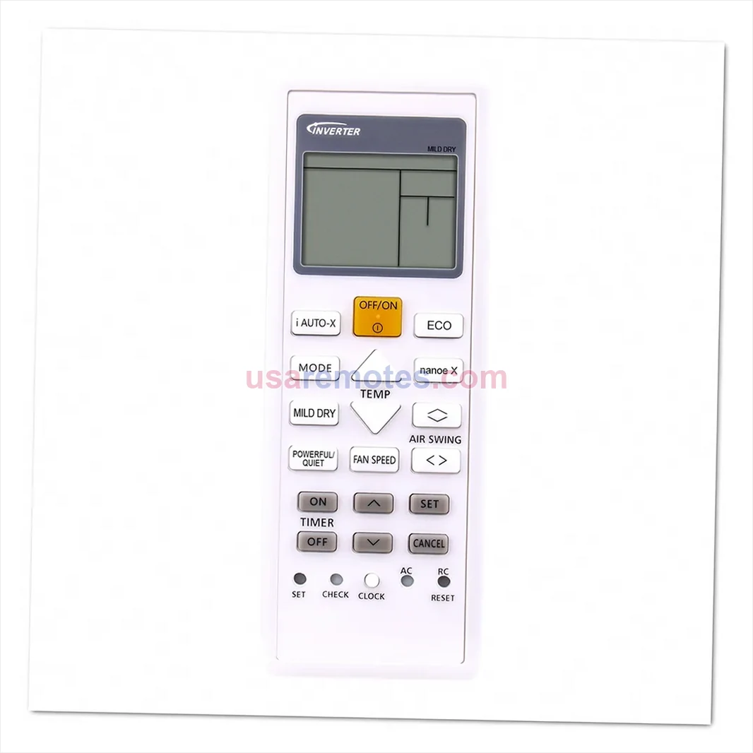 Panasonic CU-Z80VKR remote control replacement Panasonic CU-Z80VKR remote control replacement