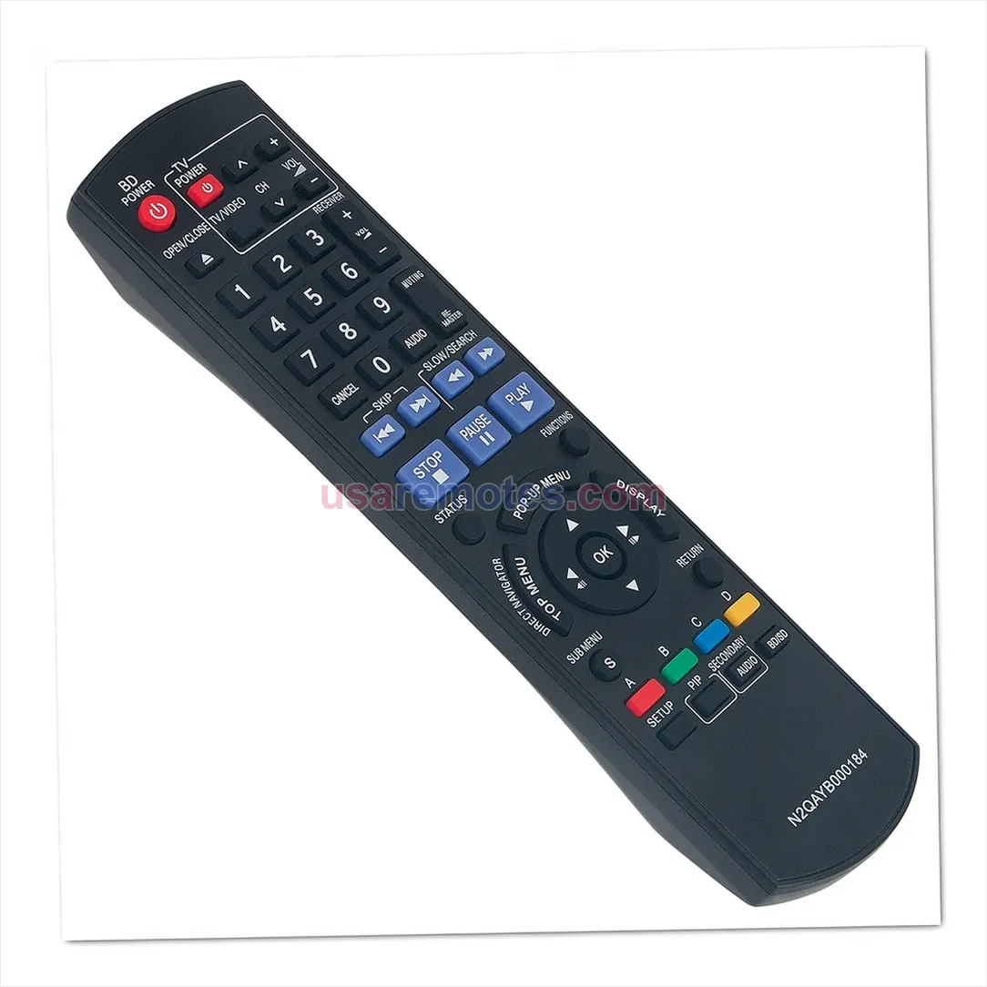 Panasonic DMP-BD30PP-K remote control replacement Panasonic DMP-BD30PP-K remote control replacement
